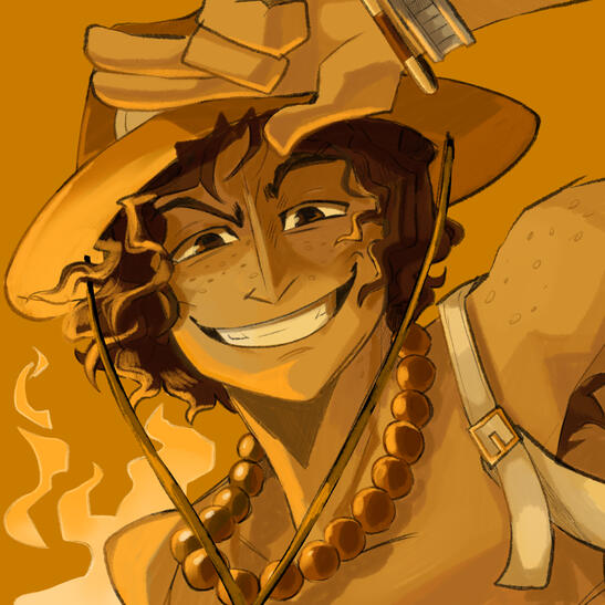 Day 22: Ace ✦ One Piece